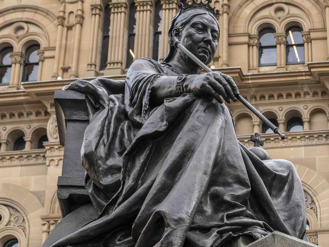 Brits will be relieved to know the statue has already been cleaned and restored to its former glory. Picture: NewsWire.