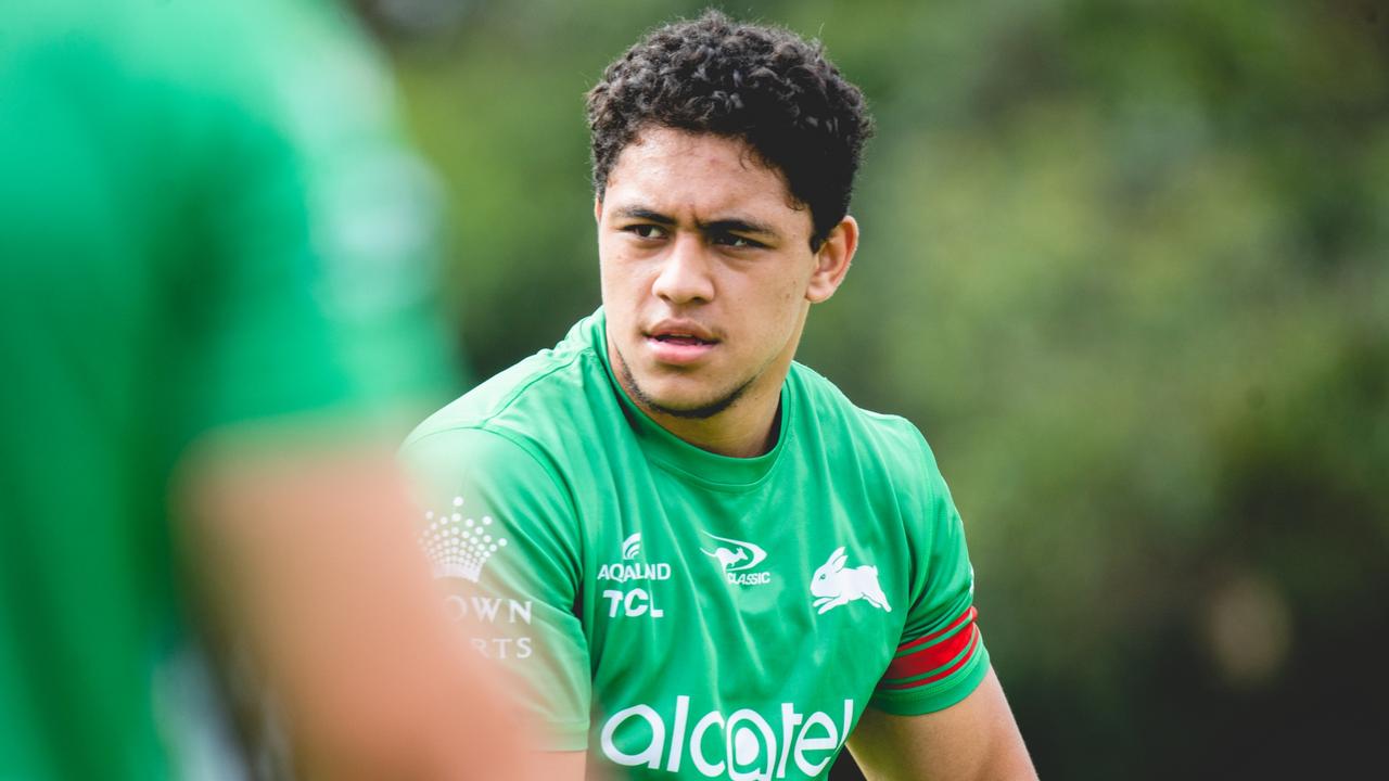 Young South Sydney Rabbitohs prop Davvy Moale., Picture: Lars Roy