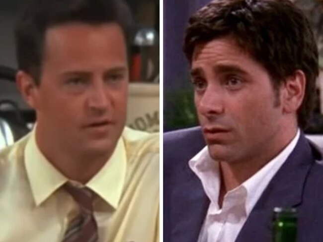 John Stamos made a guest appearance on Friends alongside Matthew Perry. Picture: Supplied