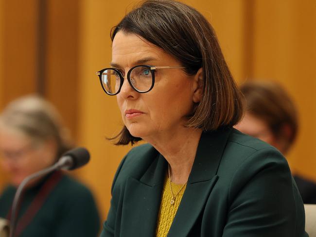 CANBERRA, AUSTRALIA NewsWire Photos - MAY,28 2021 Senator Anne Ruston during a committee hearing in Parliament House Canberra.Picture: NCA NewsWire / Gary Ramage