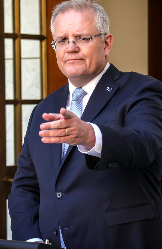 Australian Prime Minister Scott Morrison. Picture: AFP