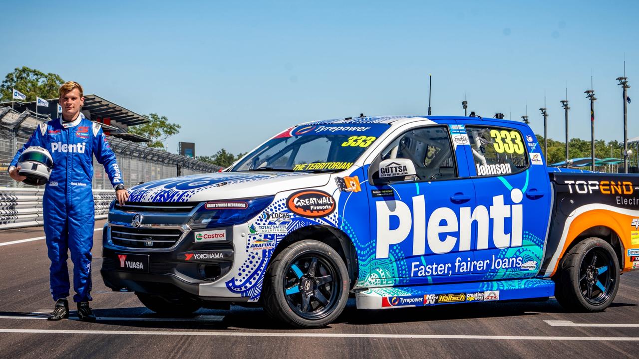 Rossi Johnson will compete in the SuperUtes at Darwin Hidden Valley.