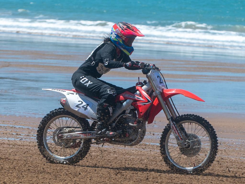 Motorcycle Beach Races at Grasstree Beach Sunday 27 August 2023 Picture: Michaela Harlow