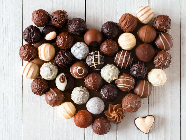 Shutterstock image of chocolate downloaded for Gold Coast Bulletin's Taste