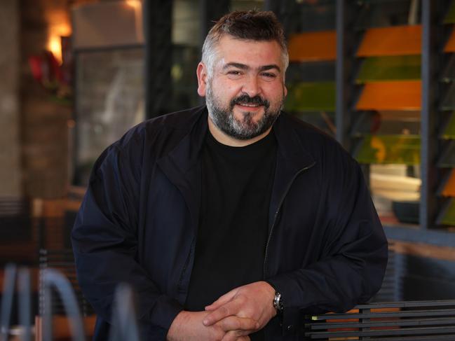 Chef Frank Camorra at his restaurant Movida in Surry Hills, Sydney. Movida is coming to T2 terminal at Sydney Airport in September.