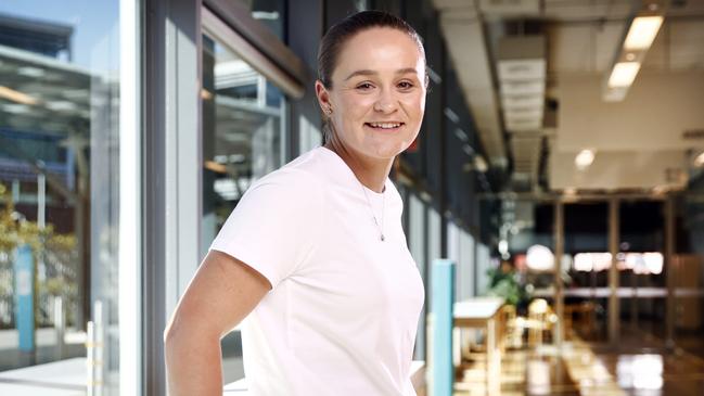 Ash Barty ruled out a move to the commentary box. Picture: Richard Dobson