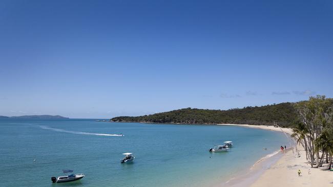 Putney beach, Great Keppel Island. Picture: Liam Kidston