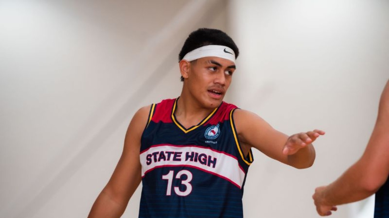 Brisbane State High School sensation Roman Siulepa is on the NBL’s radar as a potential Next Star