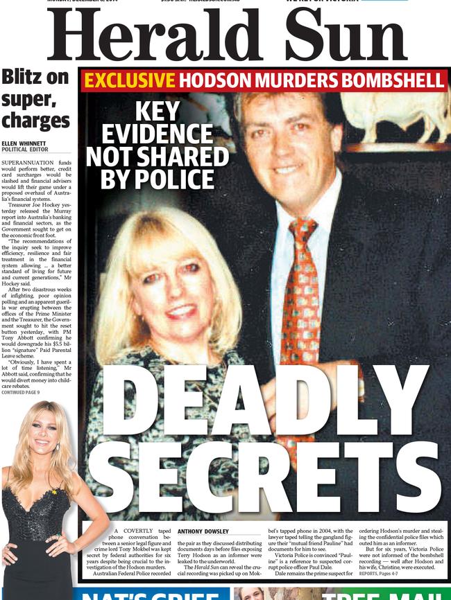 How the link to the deaths of the Hodsons was revealed by the Herald Sun.