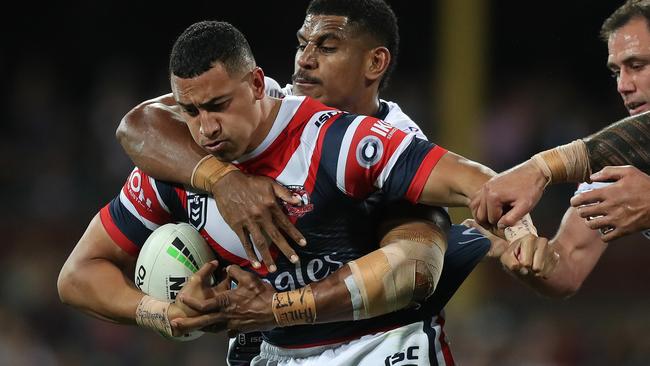 Taukeiaho will come off the bench for the Roosters. Picture by Brett Costello.