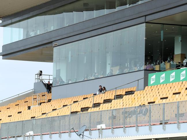 Low numbers at the Doomben horse races. Photographer: Liam Kidston.