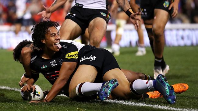 Ivan Cleary is keen to reunite Luai (pictured) and his son Nathan in the halves. Picture: Mark Kolbe/Getty Images