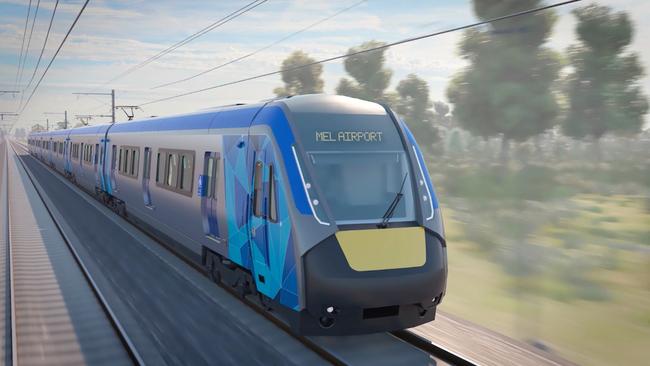 Artist’s impression of Melbourne Airport rail link