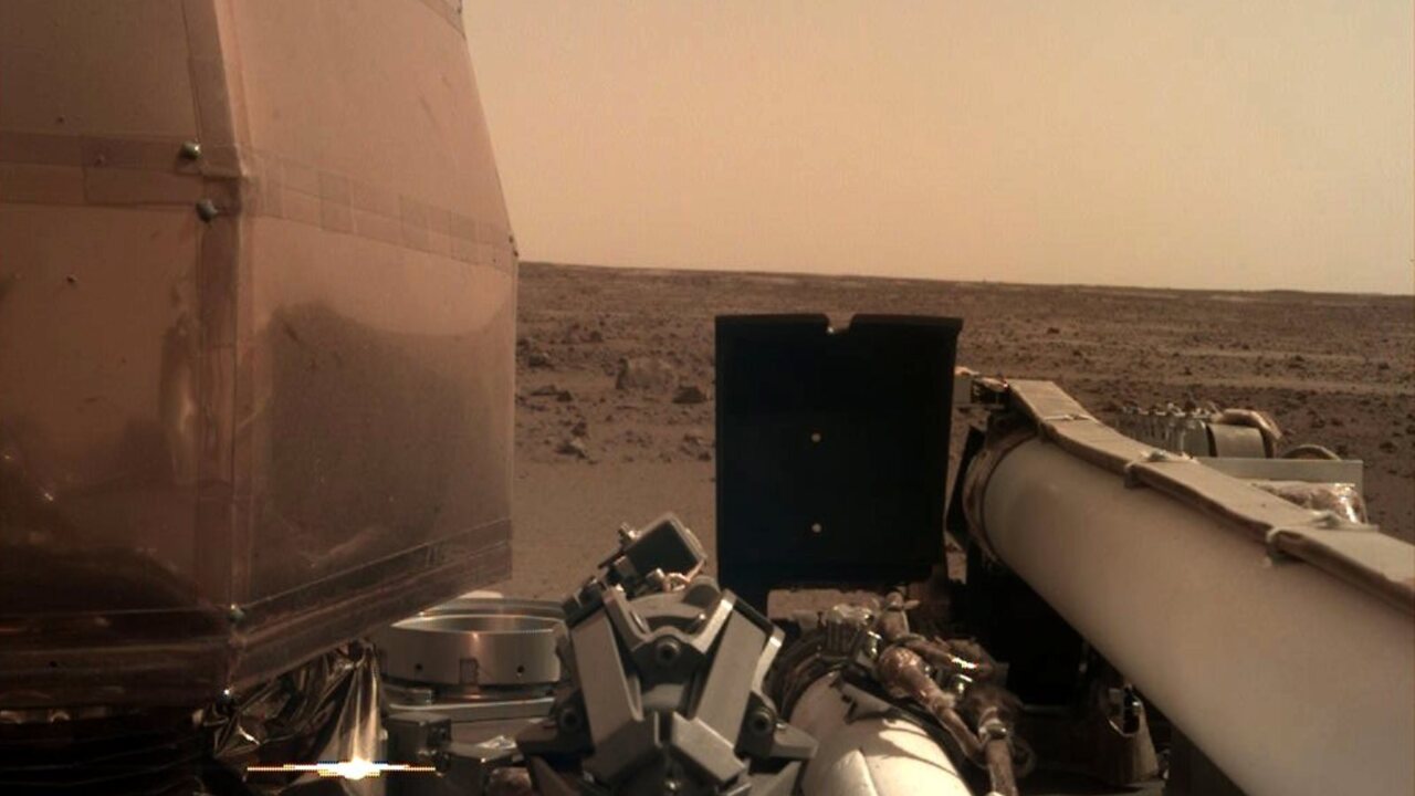 NASA rover sends back 'selfies' after landing on Mars