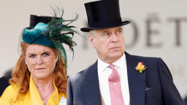 (FILE PIC)  ASCOT, UNITED KINGDOM - JUNE 21: (EMBARGOED FOR PUBLICATION IN UK NEWSPAPERS UNTIL 24 HOURS AFTER CREATE DATE AND TIME) Sarah Ferguson, Duchess of York and Prince Andrew, Duke of York attend day four of Royal Ascot at Ascot Racecourse on June 21, 2019 in Ascot, England. (Photo by Max Mumby/Indigo/Getty Images)