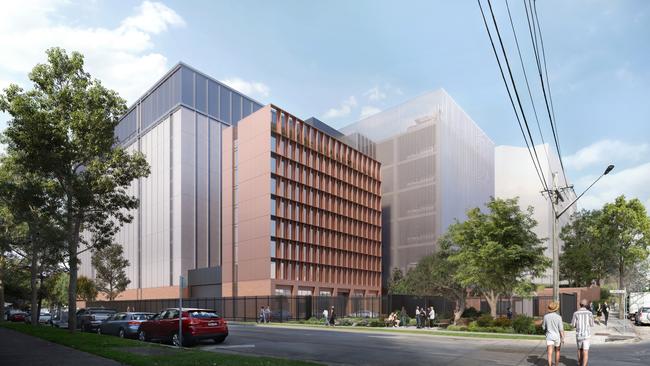 An artist’s impression of the Goodman Group's data centre in Artarmon, Sydney.