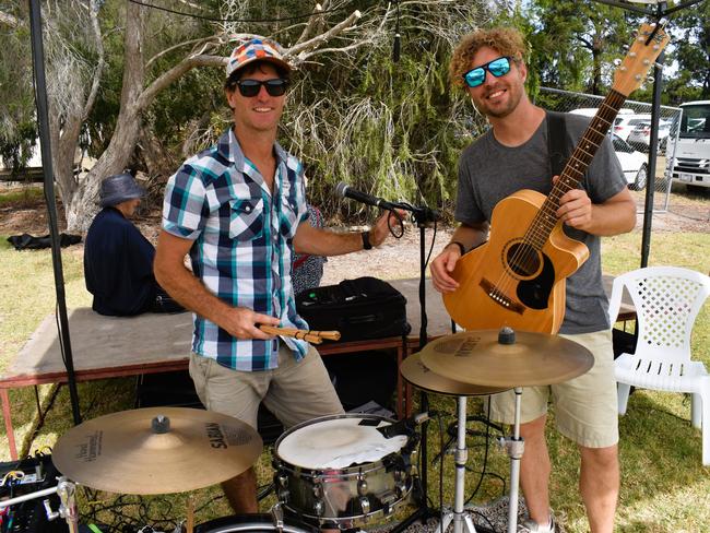 The Times Band having an action-packed day at the Ladbrokes Stony Creek Cup on Sunday, March 09, 2025. Picture: Jack Colantuono