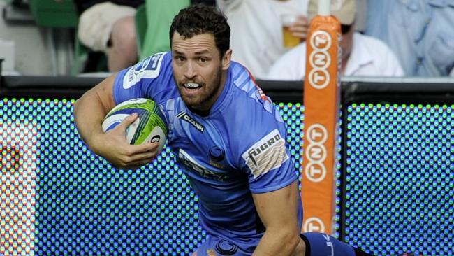 Luke Morahan scores for the Western Force.