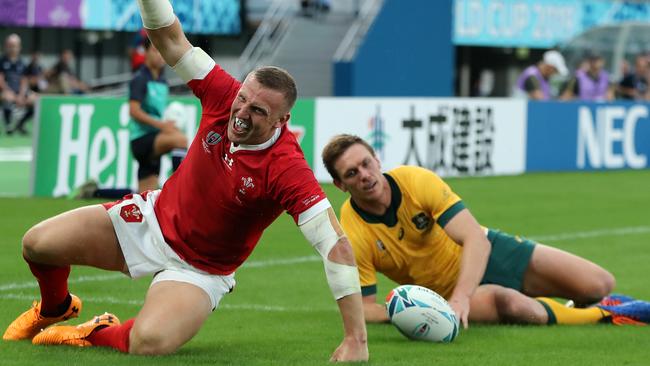 Australia have been made to pay for their slow starts against Fiji and Wales. Picture: Getty