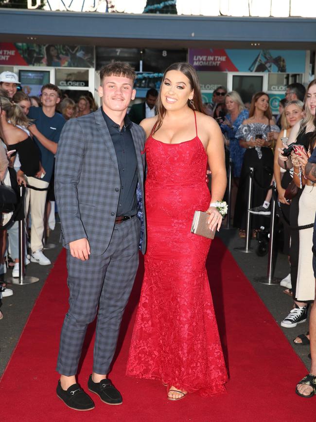Helensvale State High formal at Movieworld. Picture Glenn Hampson