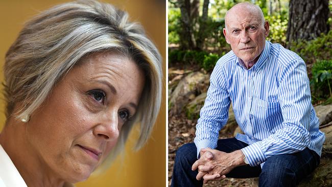 Former NSW Premier and now Senator Kristina Keneally (left) and former NSW minister Ian Macdonald.