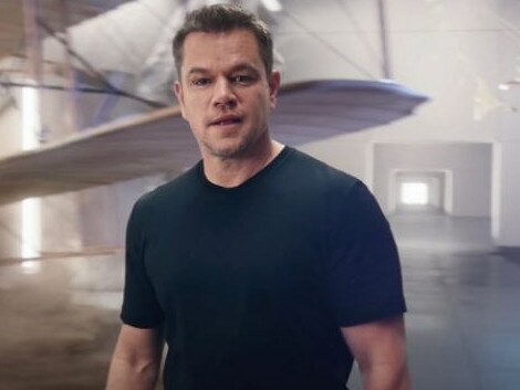 Matt Damon in a crypto.com advertisement. Picture: crypto.com