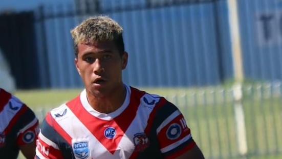 Josiah Fesolai benefited from a pre-season with the Roosters’ SG Ball Cup side. Picture: supplied