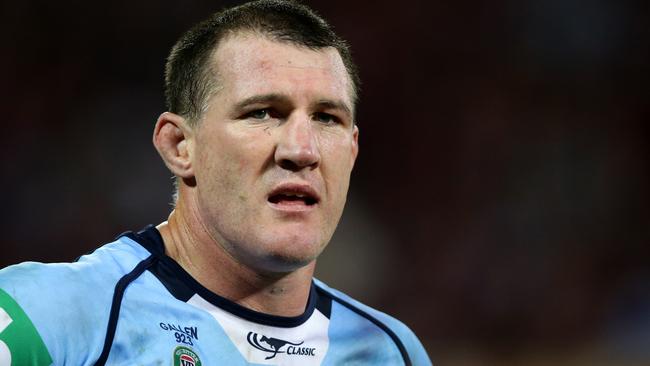 Paul Gallen is ready for his State of Origin career to be finished. Picture: Gregg Porteous