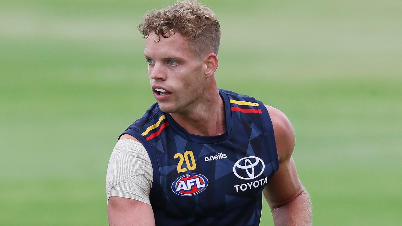 Mitch Hinge is becoming a more viable option in KFC SuperCoach. Picture: Sarah Reed