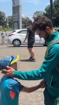 Will Symonds trains with Pakistan Cricket team at the SCG