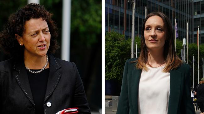 A legal stoush between federal MP Monique Ryan and political staffer Sally Rugg will resume in court after mediation failed. Picture: NCA NewsWire/ Luis Ascui