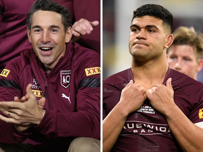 Billy Slater and David Fifita need to smoke the peace pipe.