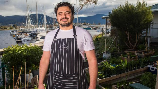 Dom Fowler is a passionate foodie and the new owner of the Marina Cafe in Derwent Park. Picture: Linda Higginson