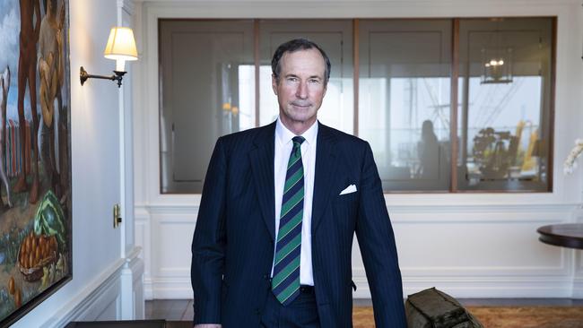 Founder of Pacific Equity Partners, Tim Sims. Picture: John Feder/The Australian.