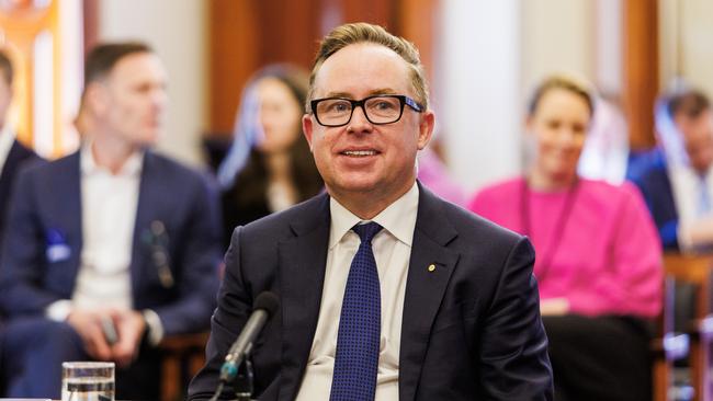 Qantas chief executive Alan Joyce fronted a senate hearing last week. Picture NCA NewsWire / Aaron Francis