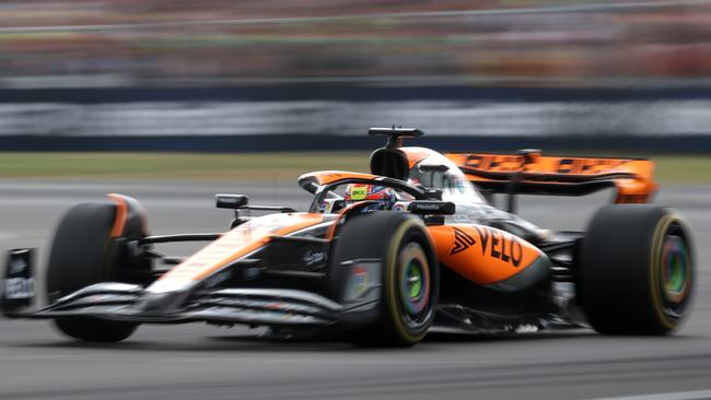 Oscar Piastri just missed a podium finish at Silverstone. Picture: Getty Images