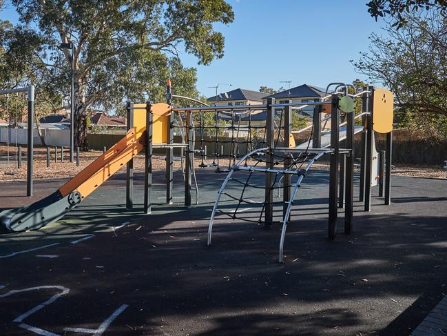 The playground at Blair Athol. Picture: Matt Loxton