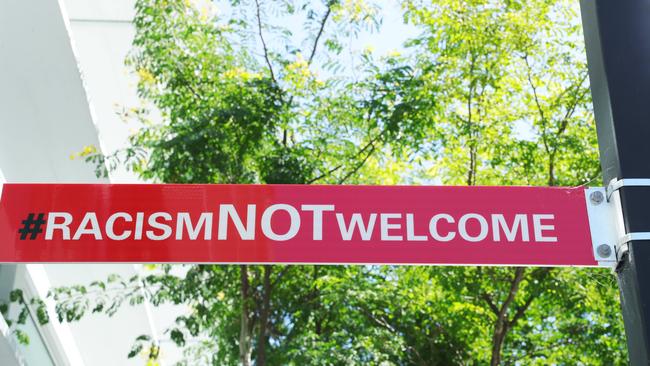 A street sign erected by the local council in Sydney’s Double Bay in 2022. Picture: John Feder