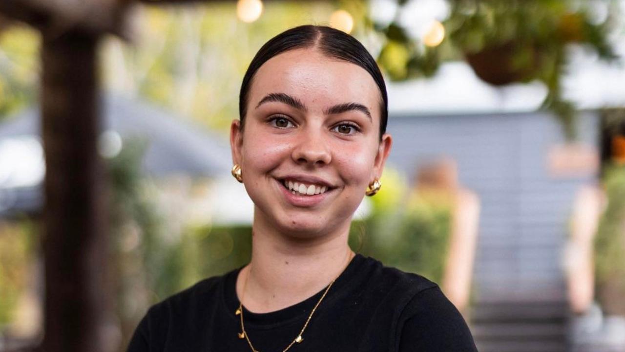 Molly Baker, 20, said she loves working with her sister at Pomona Distilling Co – but it wasn't always that way. Picture: Benjamin Fraudenmann.