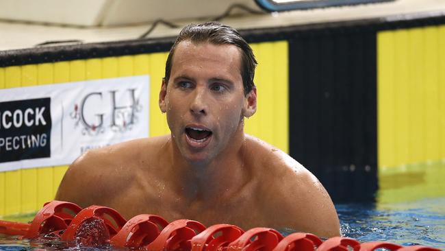 Grant Hackett missed a place on the Australian team for Rio at last week’s selection trials. Picture Dean Martin