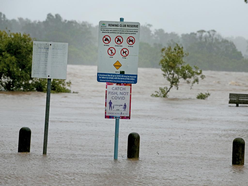 There’s major flooding in Port Macquarie and surrounding towns. Picture: Nathan Edwards