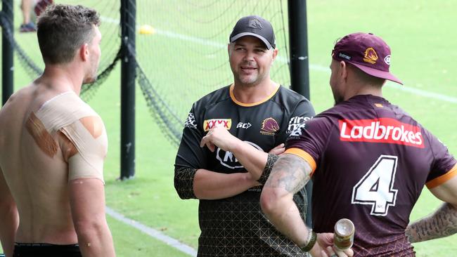 Coach Anthony Seibold faces more changes to his starting side. Picture: Liam Kidston.