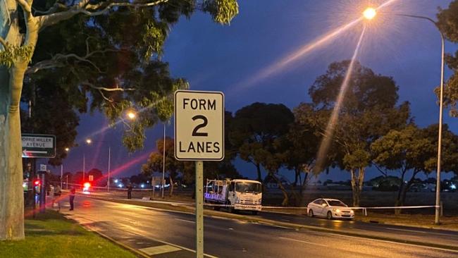 Serious crash at Salisbury South. Picture: Kate Lambe/Nine News Adelaide.