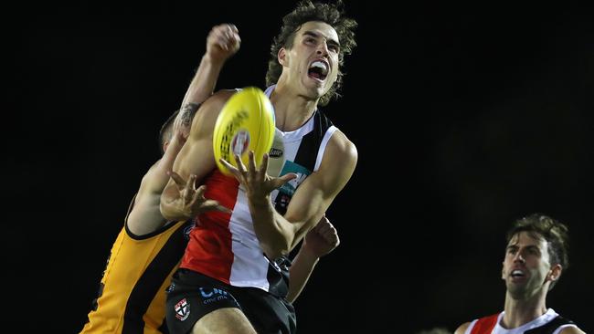 Max King showed plenty of positive signs for the Saints. Picture: Michael Klein