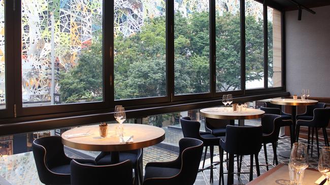 The new Stanton Cafe and Bar, QueensPlaza, Brisbane overlooks the Queen Street Mall. Picture: Supplied