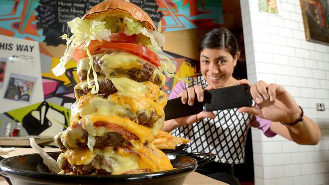 Tower high burgers could soon be a thing of the past. Picture: Sam Wundke.