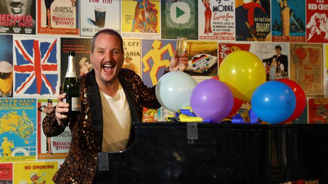 Andy Pobjoy is hosting a News Years Eve party at Geelong's Piano Bar, one of many events across the region during the festive season. Picture: Alison Wynd