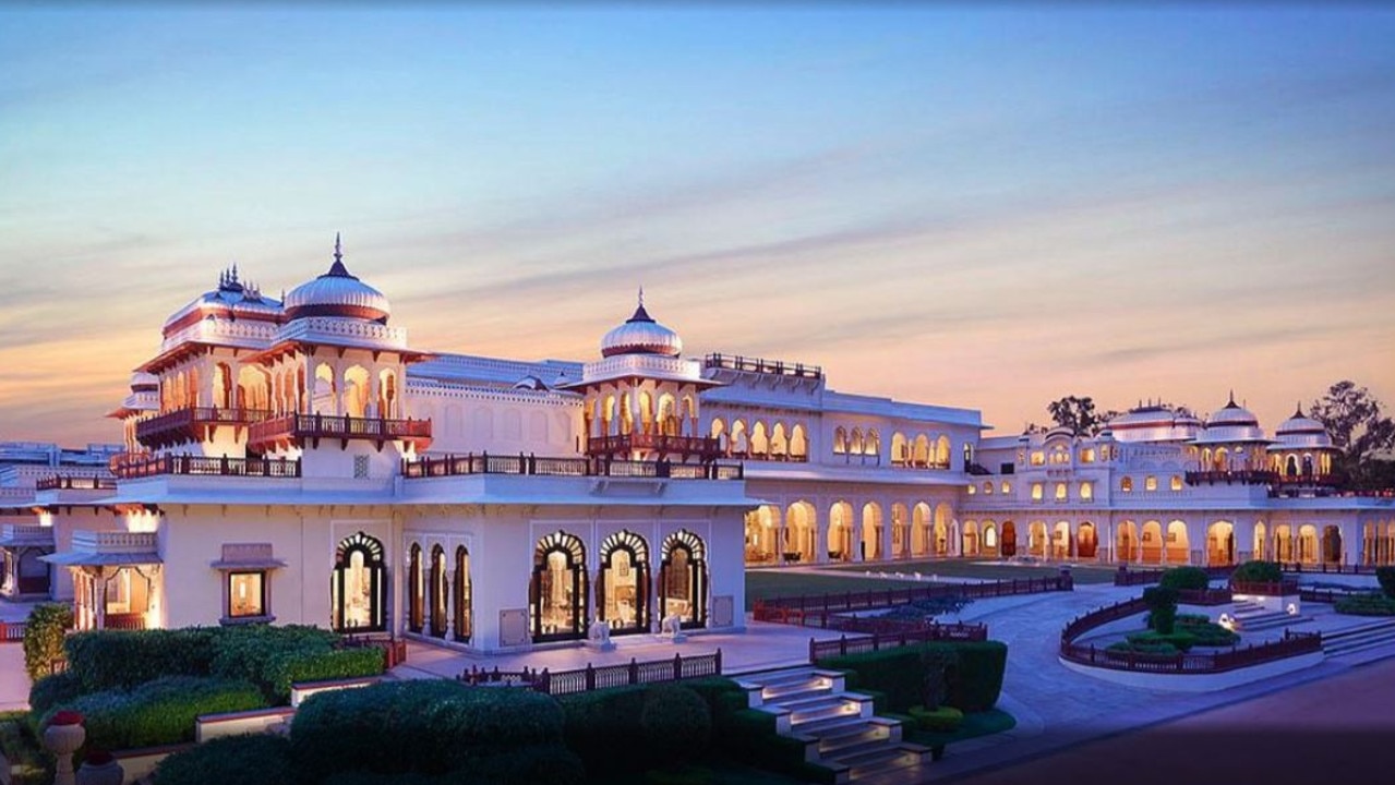 Rambagh Palace in Jaipur, India has taken out the Top Hotels -World category in TripAdvisor’s Travellers’ Choice awards for 2023. Picture: TikTok/rosannafalconer