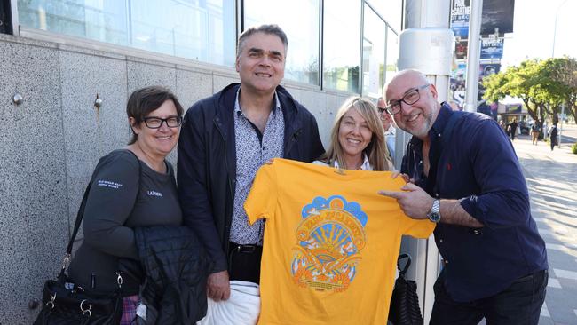 Paul McCartney fans at the Got Back Tour at the Adelaide Entertainment Centre, October 18. Picture: Kelly Barnes