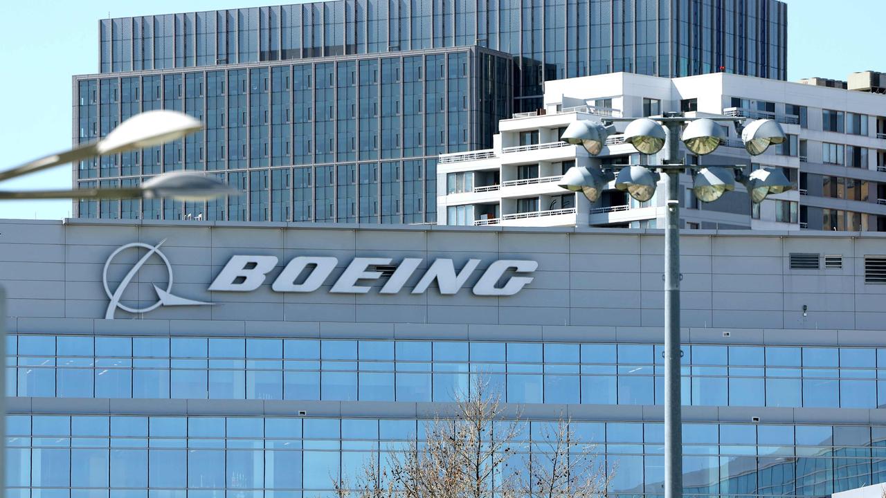 Airbus is surging ahead of Boeing in terms of manufacture. Picture: Kevin Dietsch/Getty Images/AFP.